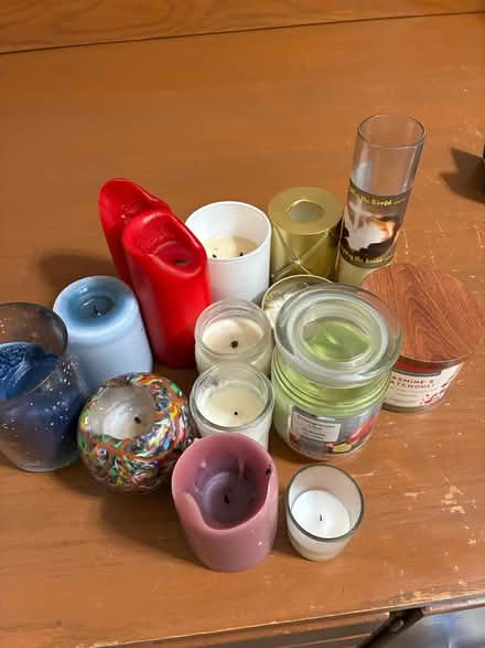Photo of free Various used candles (Los Altos) #1