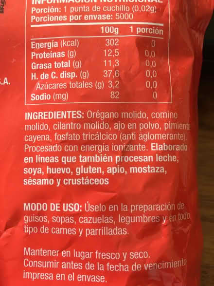 Photo of free Chilean Spices (Foster & California Ave) #4