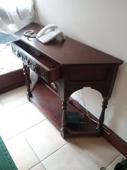 Photo of free Side / telephone hall table (Four Crosses SY22) #2