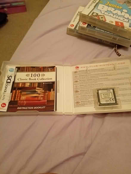 Photo of free 100 classic book collection for Nintendo DS (Fords Farm RG30) #1