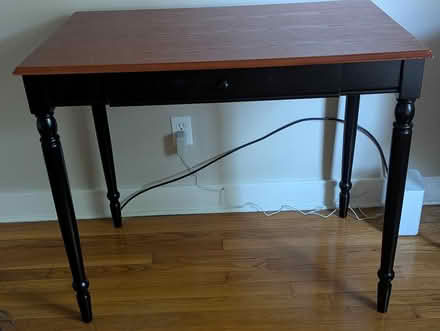 Photo of free Desk with one drawer (Converse Street, Longmeadow) #1