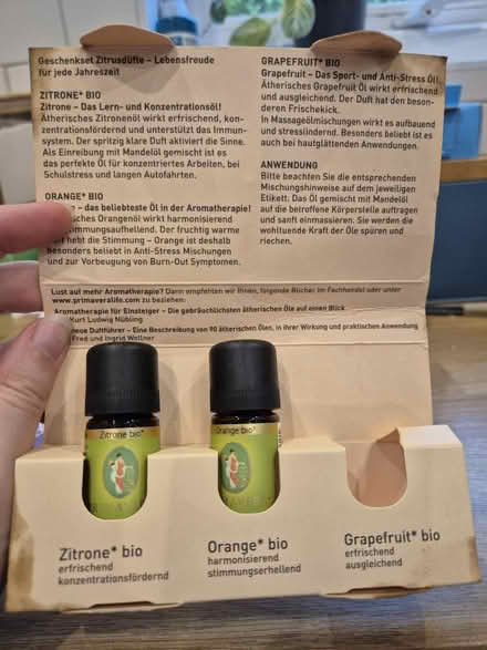 Photo of free Scent oil primavera (SK3 cheadle heath) #2
