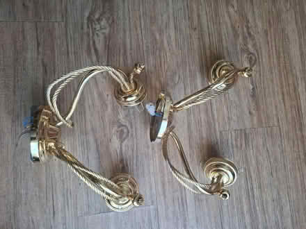 Photo of free Twin wall light x 2 with shades (CV22) #2