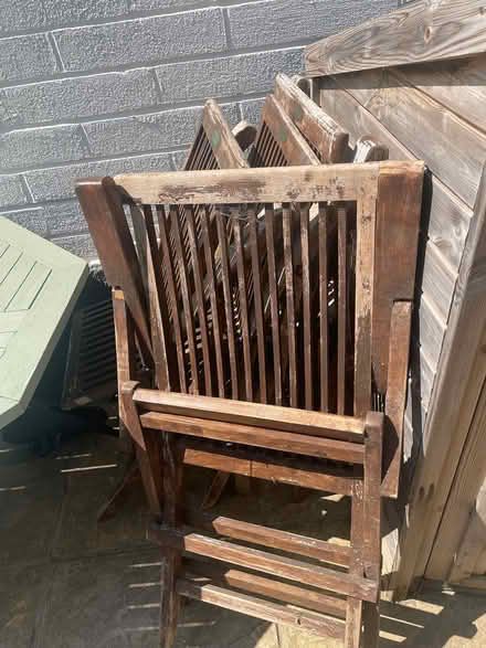 Photo of free Table and chairs (Rhos on sea LL28) #3