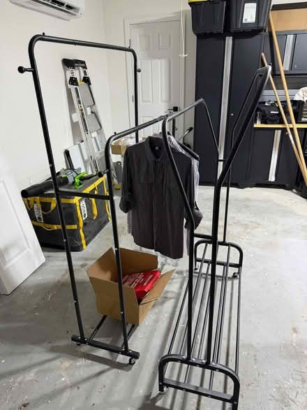Photo of free Two Wheeled Clothing Racks (Sayreville) #2
