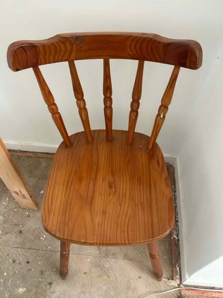 Photo of free 3 Pine Wood Chairs (Longsight, M13) #1