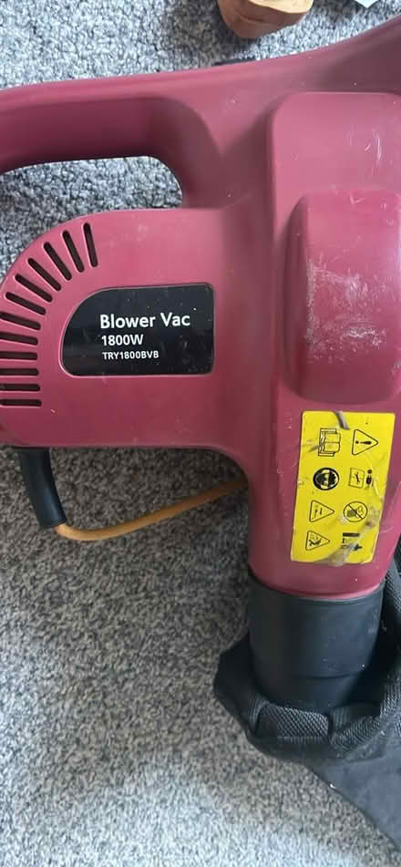 Photo of free Leaf blower (Maldon CM9) #4