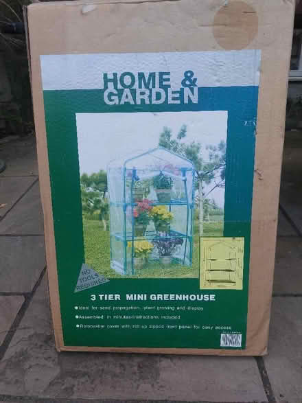Photo of free 3-tier mini greenhouse (Eskbank EH22) #1