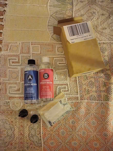 Photo of free Epoxy resin art/ craft set (Hulme M15) #1