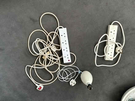 Photo of free 2 extension leads and a small lamp (Ballsbridge) #1