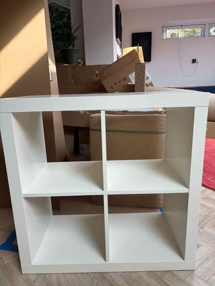 Photo of free Ikea Kallax white shelf unit (Cubbington CV32) #1