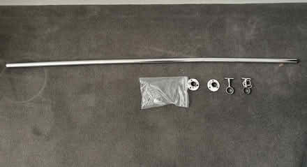 Photo of free 120cm Wardrobe pole with fittings (Ballsbridge) #1