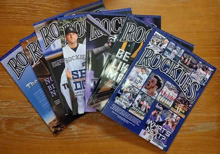 Photo of free Colorado Rockies magazines (a lot!) (Northeast Denver) #1