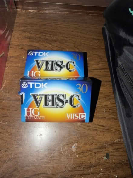 Photo of free unopened audio/video tapes (Camden parc) #1