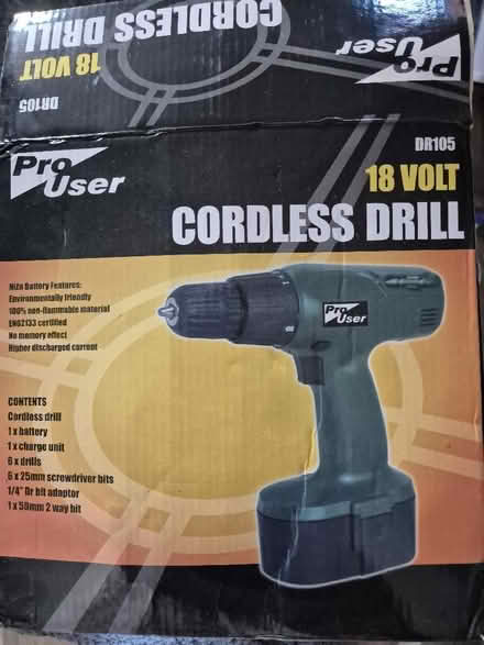 Photo of free Cordless drill (Hetton-le-Hole DH5) #1