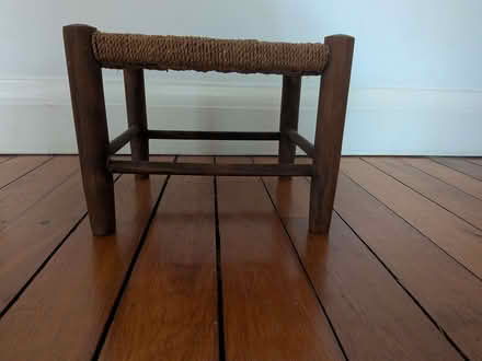 Photo of free Stool with sisal seat (Old Road OX3) #2