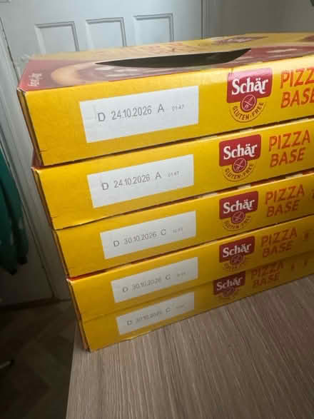 Photo of free Gluten Fee pizza bases (Maldon CM9) #2