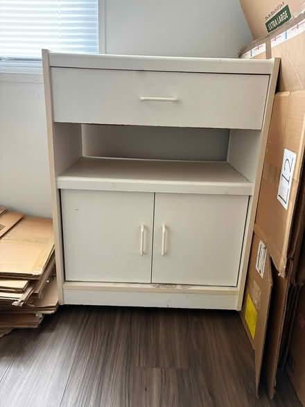 Photo of free Useful mobile cabinet with drawer (Cooper Landing Rd, Cherry Hill) #1