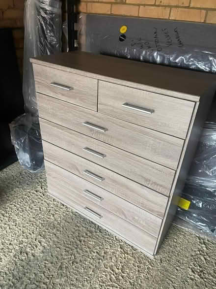 Photo of free Grey 2 over 5 chest of drawers (Harlow, CM19) #2