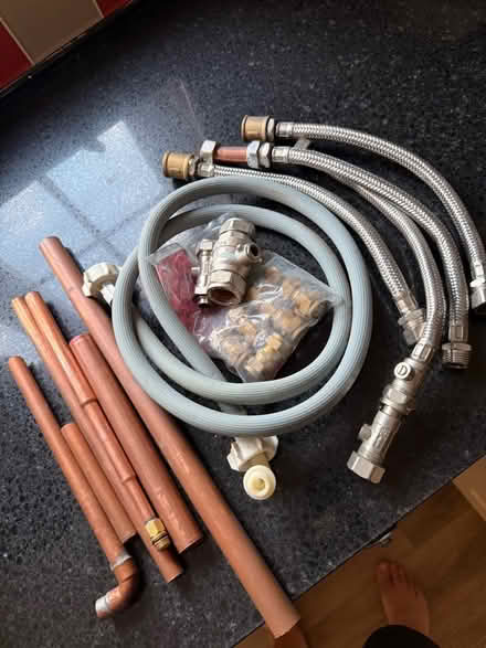 Photo of free Metal tubes, bolts, metal poles (Newbury RG14) #1