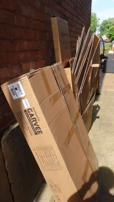 Photo of free Large and Strong Furniture Cardboard Boxes (Kedleston Road DE22) #2