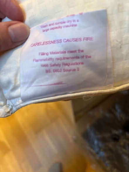 Photo of free Small camping pillow (Widcombe BA2) #3