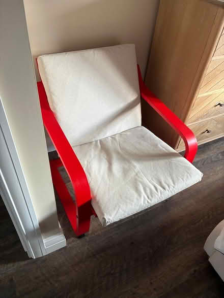 Photo of free IKEA red chair (Great Hollands RG12) #1