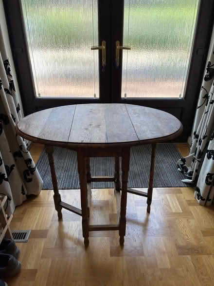 Photo of free Small oak gate leg table (Dorridge/Bentley Heath) #2