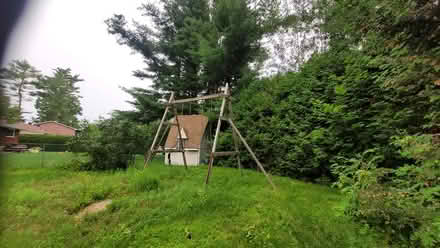 Photo of free Giant wooden swing set (Nepean) #3