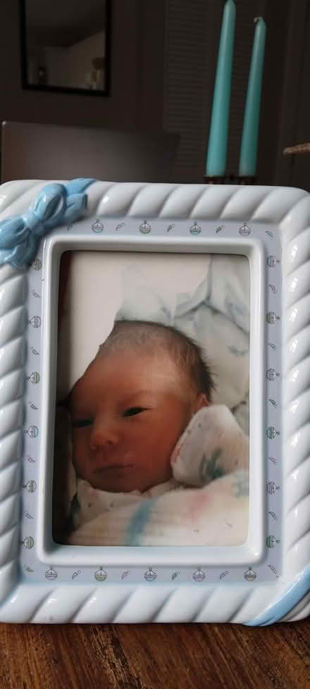 Photo of free Baby boy Ceramic Frame (Hyde Park, near Greenfields) #1