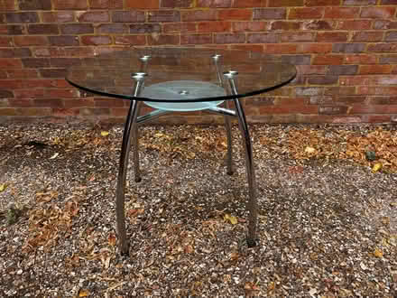 Photo of free safety glass topped table (Old Town Stevenage near Lister) #1