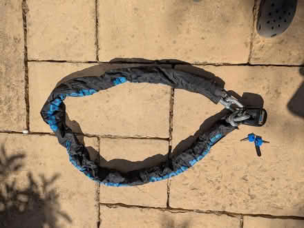 Photo of free Motorcycle chain and lock (Oxford OX3) #3