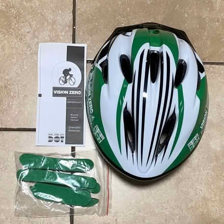 Photo of free Vision Zero bike helmet, size L (Bay Ridge, Brooklyn) #1