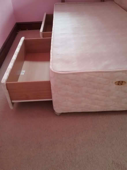 Photo of free Single divan beds with storage drawers (Four Crosses SY22) #2