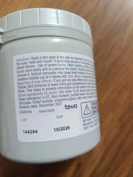 Photo of free Sudocrem 400gm (Friern Barnet, N11) #2