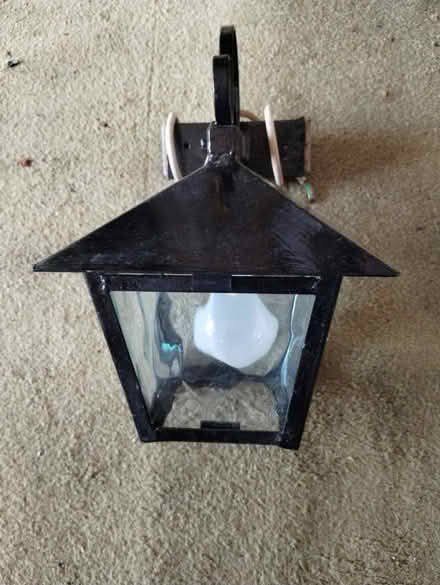 Photo of free Outdoor mains lantern (Rayleigh SS6, Eastwood side) #2