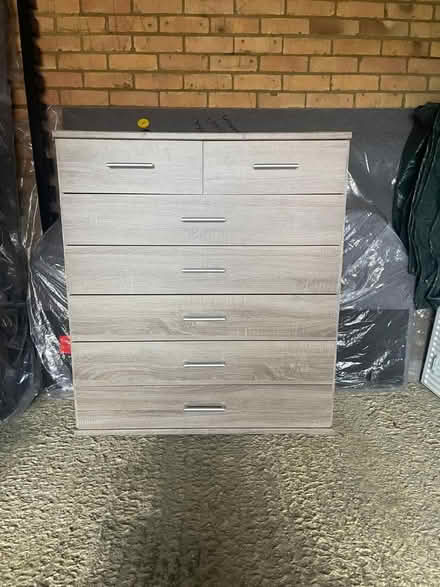 Photo of free Grey 2 over 5 chest of drawers (Harlow, CM19) #1