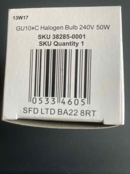 Photo of free GU10 bulbs (Harrogate HG1) #2