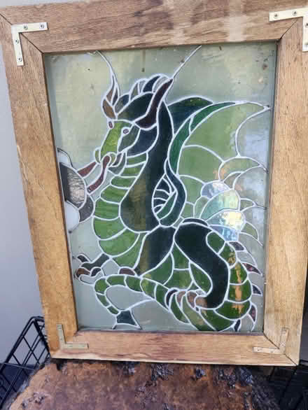 Photo of free Stained glass dragon (near Occidental X Furlong) #1