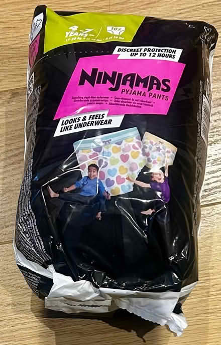 Photo of free Ninjamas Pyjama Pants Age 4-7 (Winnersh RG41) #1