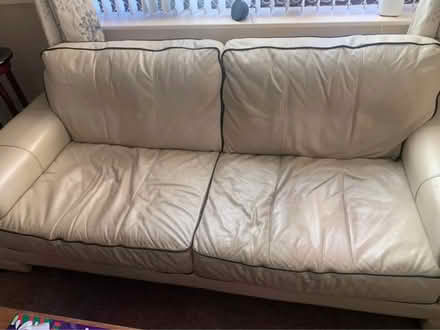 Photo of free Leather sofa (Calverton NG14) #1