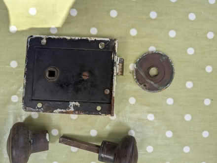 Photo of free Vintage 1930s rim lock (Oxford OX3) #2