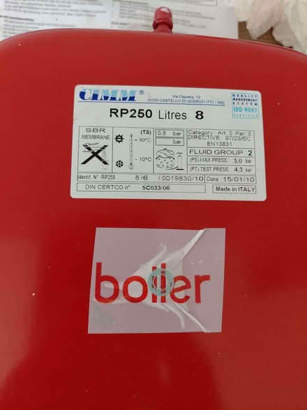 Photo of free Combination Bolier expansion vessel (Ilford IG1) #4