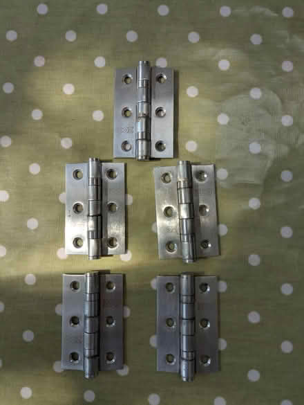 Photo of free 5x Door hinges 75mm (Oxford OX3) #1