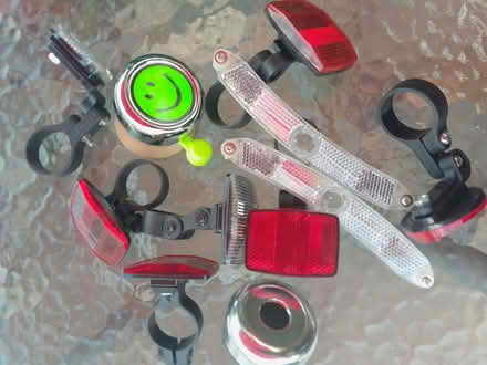 Photo of free Bicycle reflectors & bells (Holbrooks CV6) #1