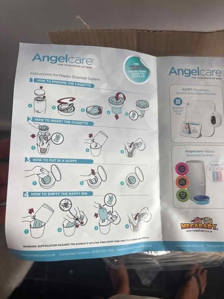 Photo of free Angel care Nappy bin (Harrow HA2) #3