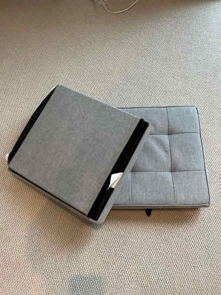 Photo of free 2 x cube ottoman with storage (Charlton SE7) #4