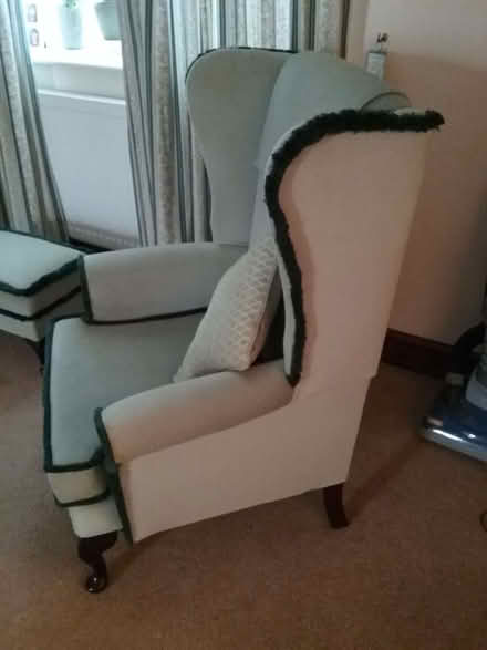 Photo of free Matching armchairs and footstool (Four Crosses SY22) #2