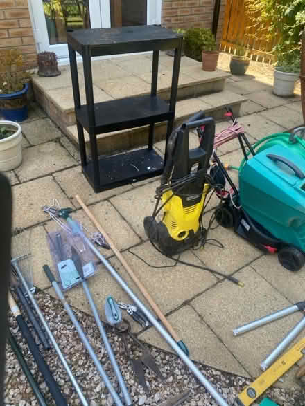 Photo of free Two benches and outside table and 4 chairs lots of garden t, (East Mains G74) #4