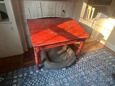 Photo of free Handpainted Haitian writing desk (Chevy Chase DC) #1